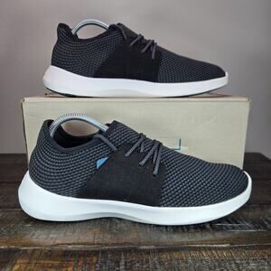 Vessi Everyday Classic Mens Size 10 Waterproof Shoes Sneakers Midnight Black